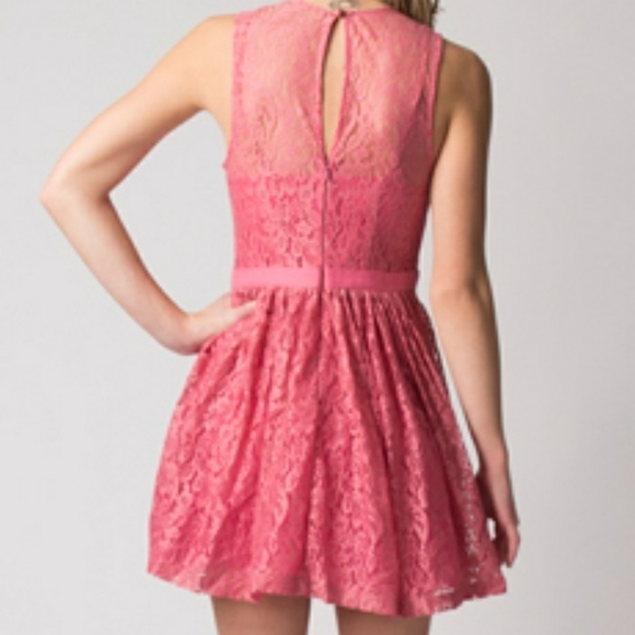 Tracy Reese Pink Lace Dress - Picture 2 of 7